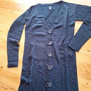 Argee Black Lightweight Long Sweater